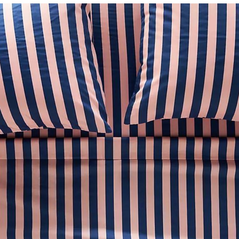 NWT Anthropologie The Organic Cotton Sateen Printed Set Size Queen - Picture 1 of 10